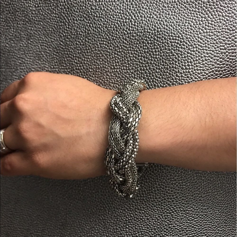 Costume Braided Rope Bracelet w/ Magnet Connection